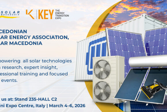 Macedonian Solar Energy Association, Solar Macedonia exhibiting at KEY – The Energy Transition Expo 2026 ! Macedonian Solar Energy Association, Solar Macedonia exhibiting at KEY – The Energy Transition Expo 2026 !
